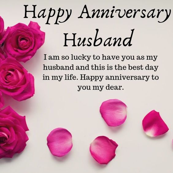 Romantic Wedding Anniversary Status For Husband Hubby Anniversary 