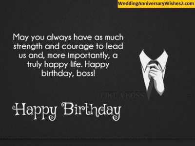 100+ Happy Birthday Wishes, Messages, Quotes for Boss in English