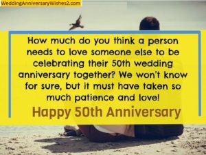 {80+} 50th Wedding Anniversary Wishes, Messages For Husband And Wife